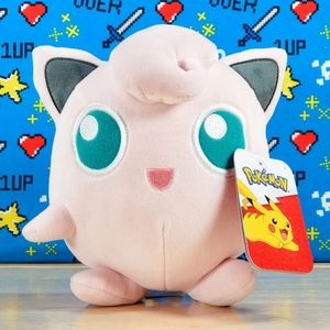 Pokemon Jigglypuff 6" Jazwares Collectible Nintendo Video Game Toy Plush NWT